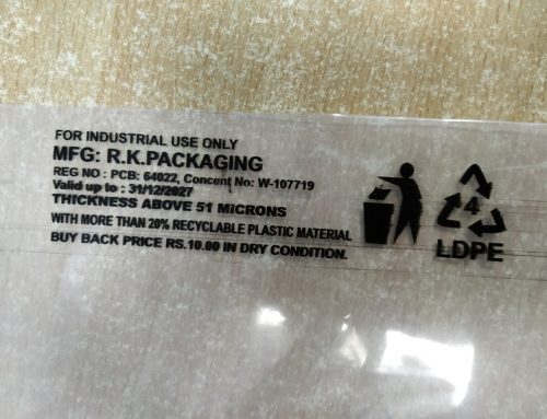 Reduction in Plastic waste